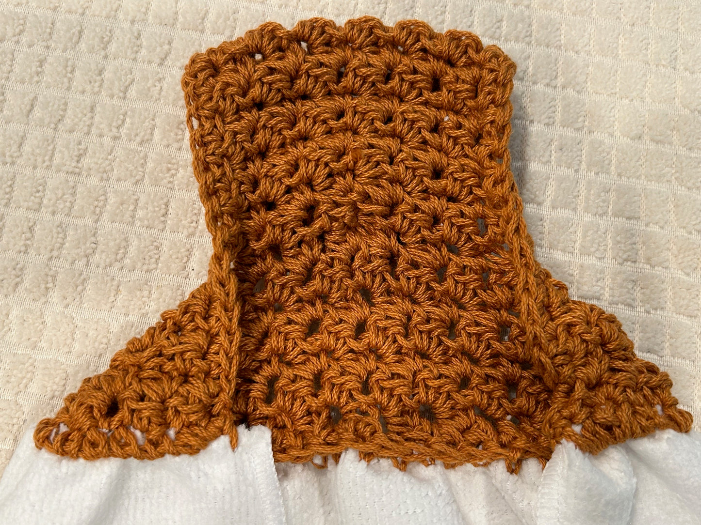 Crochet top | kitchen towel COFFEE collection 'but first coffee'