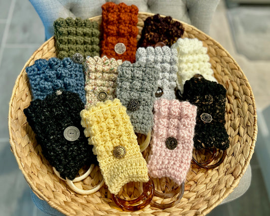 Crocheted TOWEL HOLDER better design with wider loop