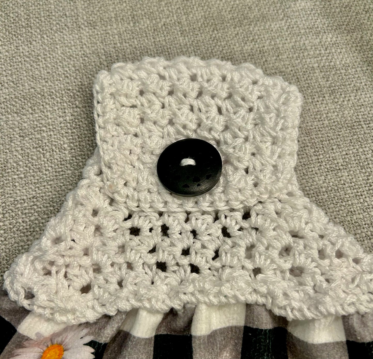 Crochet top | Kitchen towel | BEES GNOME HONEY | Spring Summer Gift Home Decor