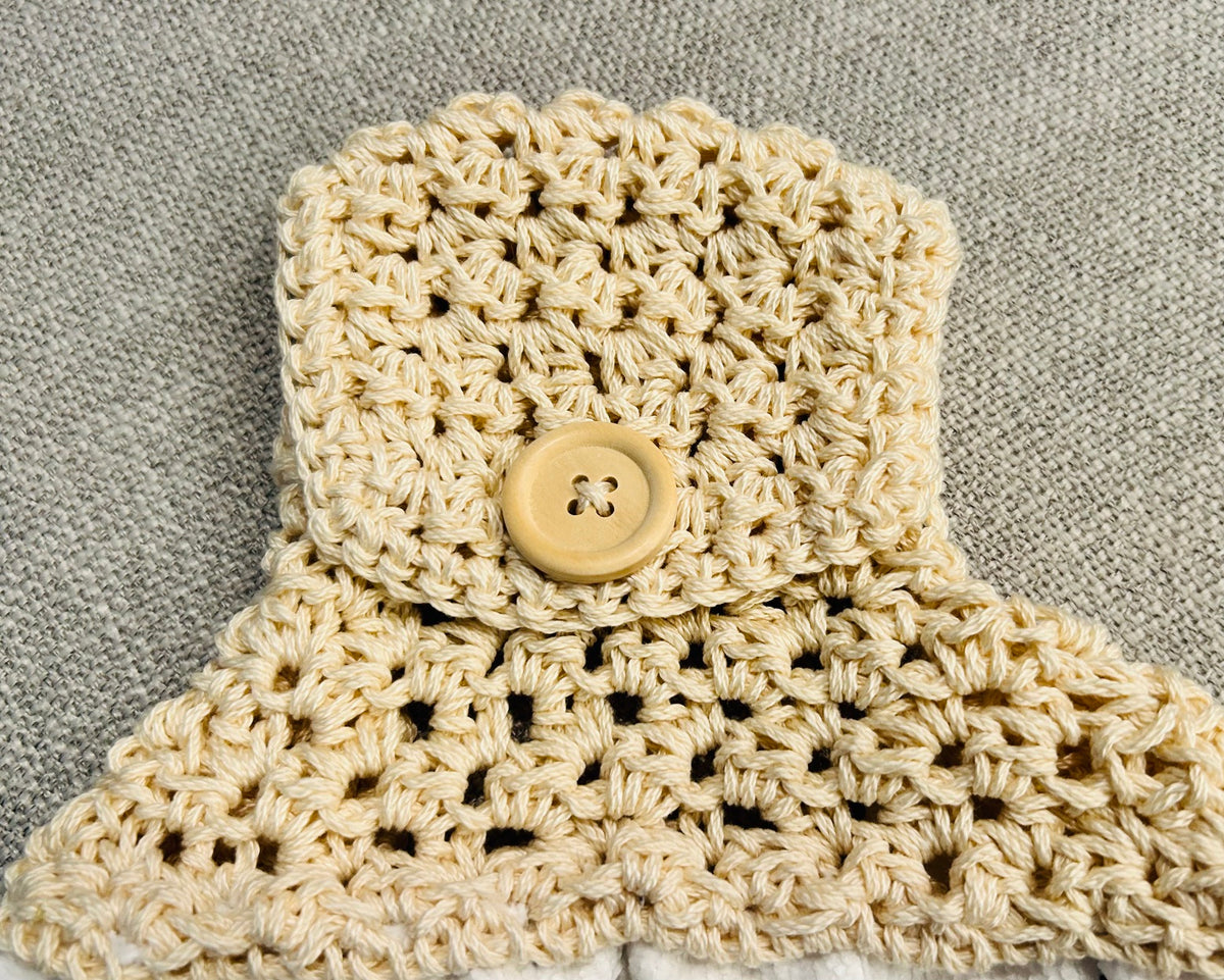Crochet top kitchen towel | FARM LIFE Cows Fun | Home Decor Gift