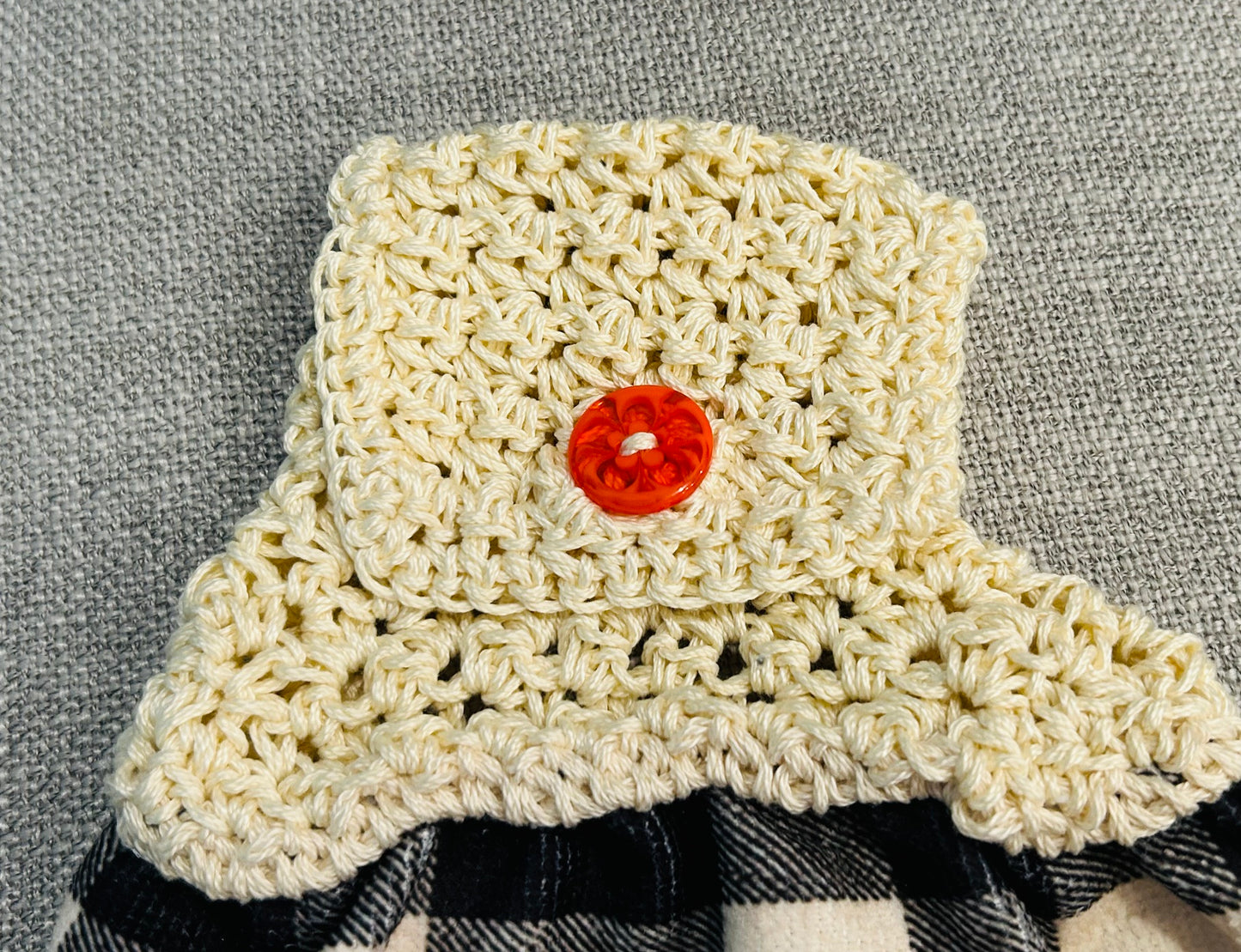 Crochet top | Kitchen towels | Bright FALL COLORS Pumpkins | Home Decor Gift