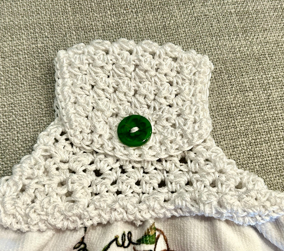 Crochet top | Kitchen towels | Bright Orange PUMPKINS | Home Decor Gift