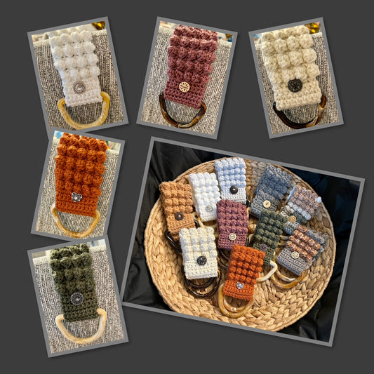 Crocheted TOWEL HOLDER better design with wider loop