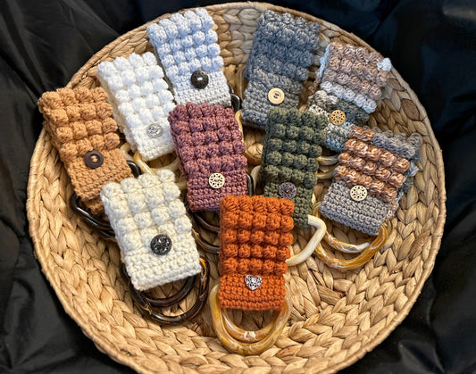 Crocheted TOWEL HOLDER better design with wider loop