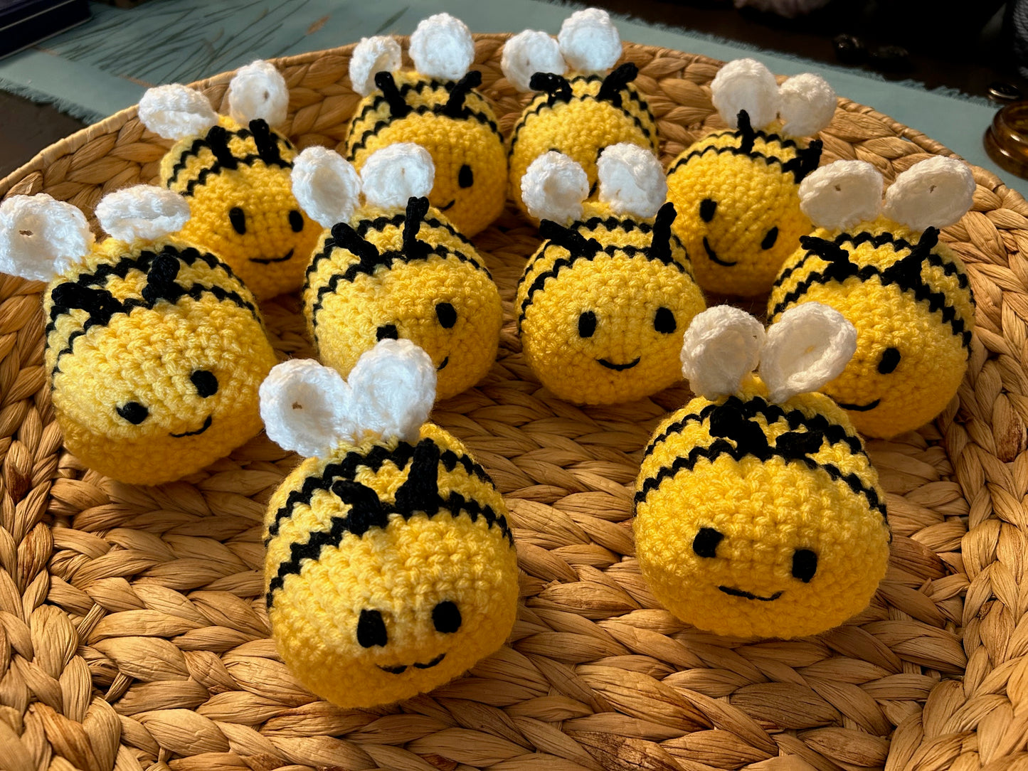 Crochet Bumble Bee Plush Toys | Handmade Amigurumi