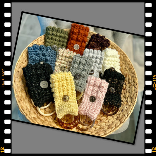 Crocheted TOWEL HOLDER better design with wider loop