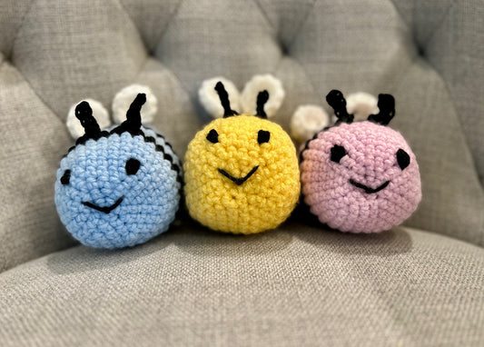 Crochet Bumble Bee Plush Toys | Handmade Amigurumi