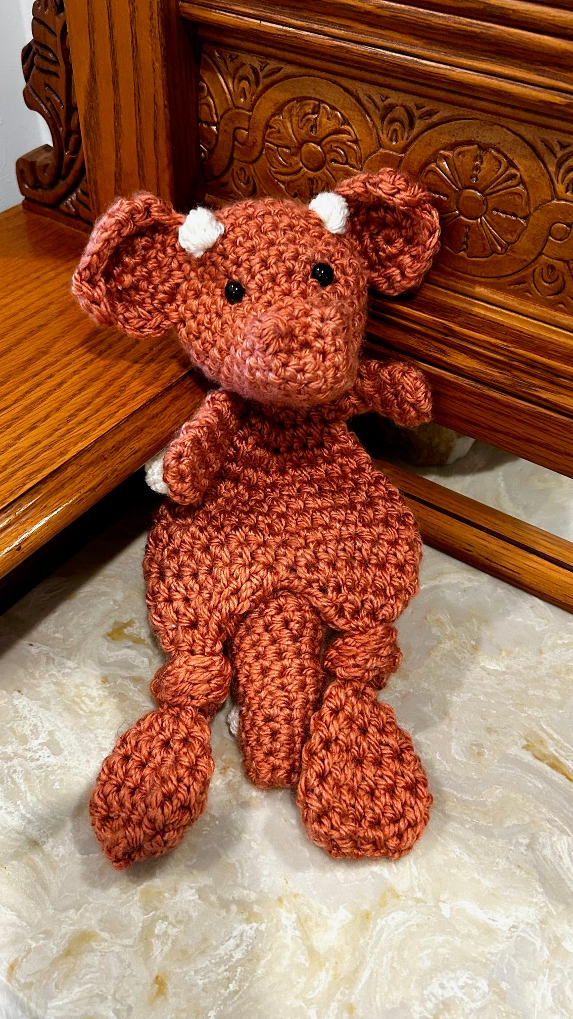 Crochet Animal Lovey| Snuggler| Handmade Amigurumi