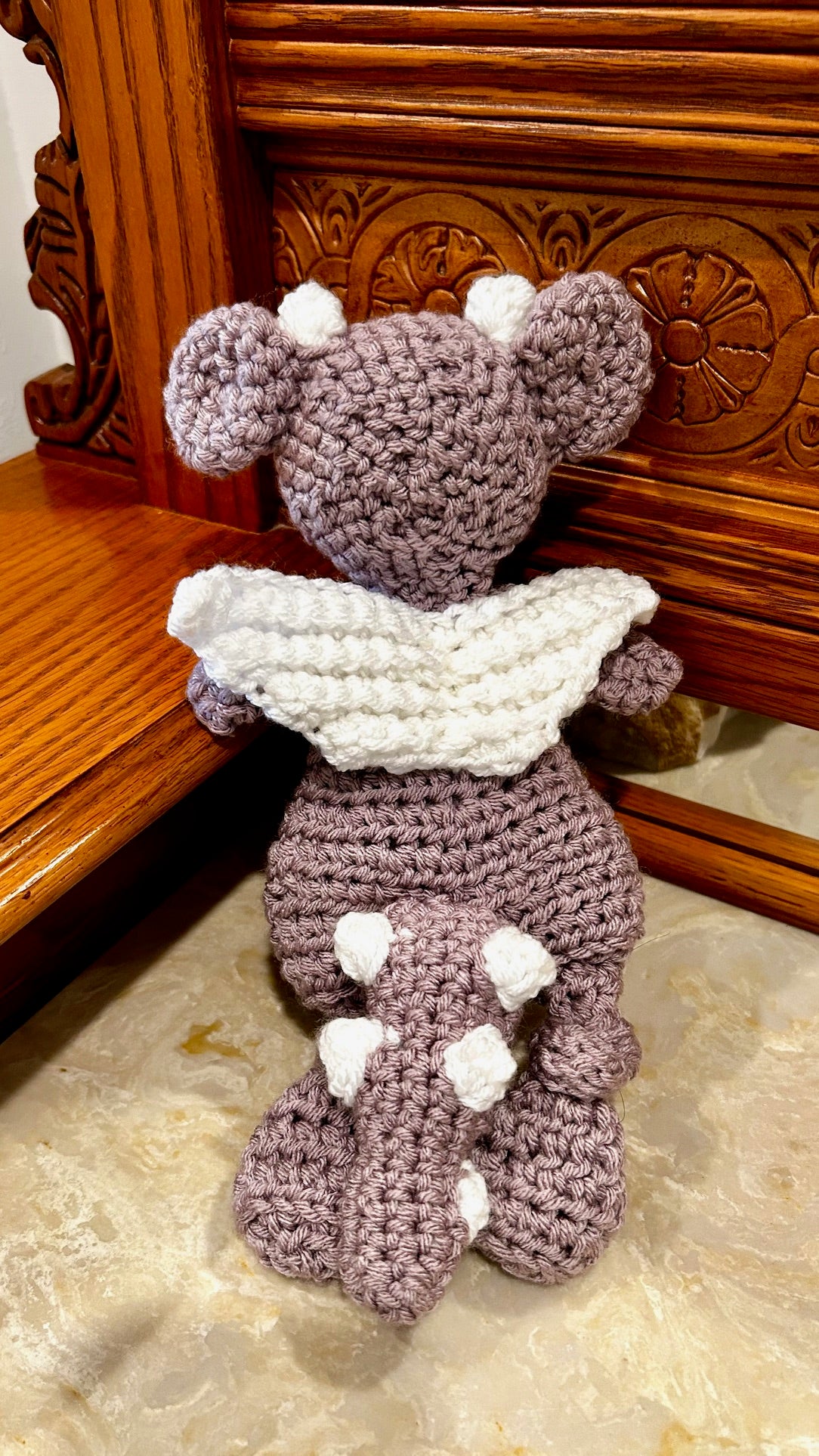 Crochet Animal Lovey| Snuggler| Handmade Amigurumi