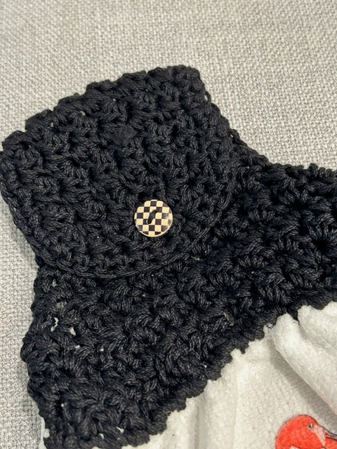 Crochet top | kitchen | bar towel | FLAMINGOS party of 2