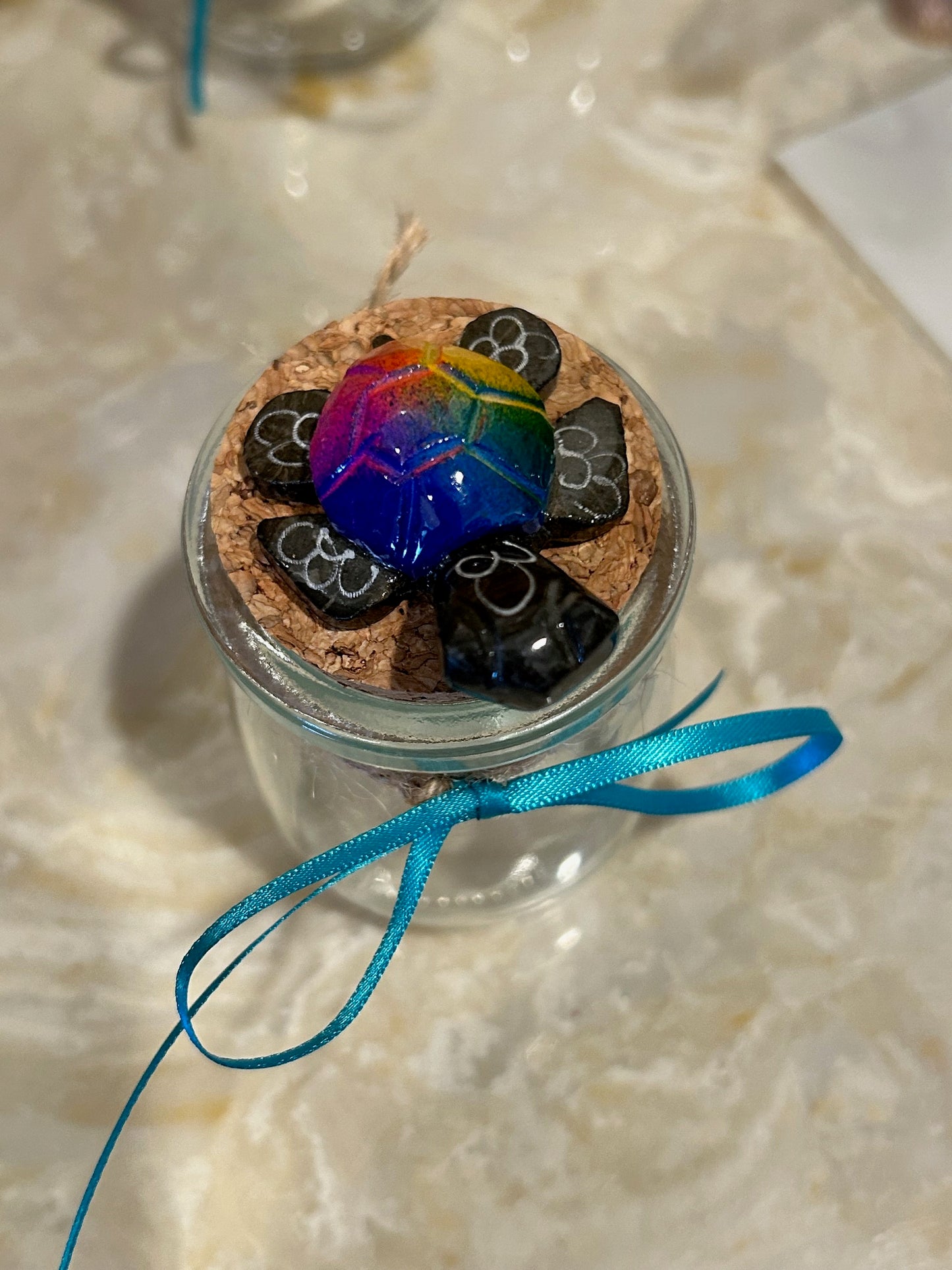 SHELLS BEACH Treasure  Collection | Hand carved marble turtle lids