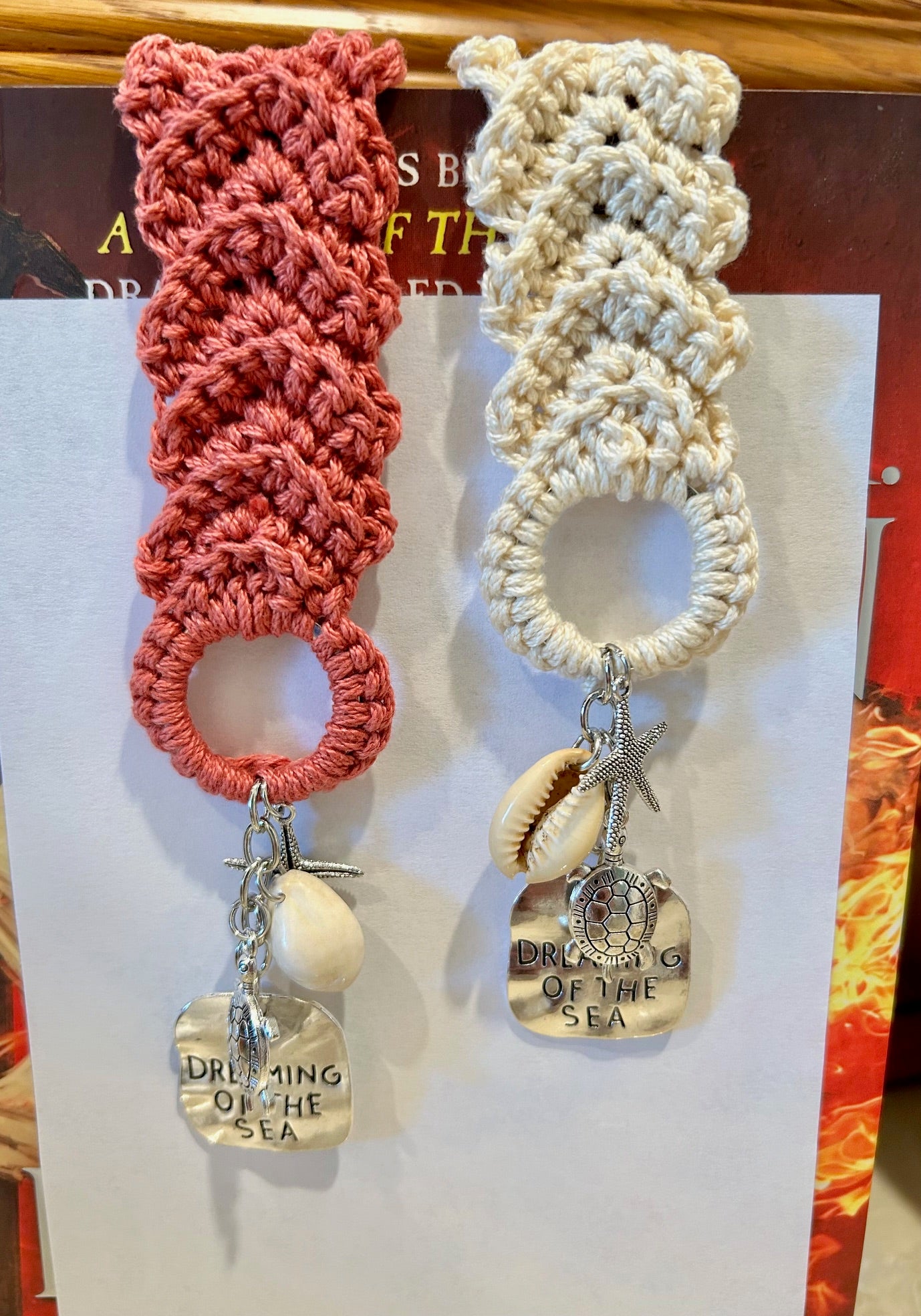 Crochet Bookmarks | Beach Accessories