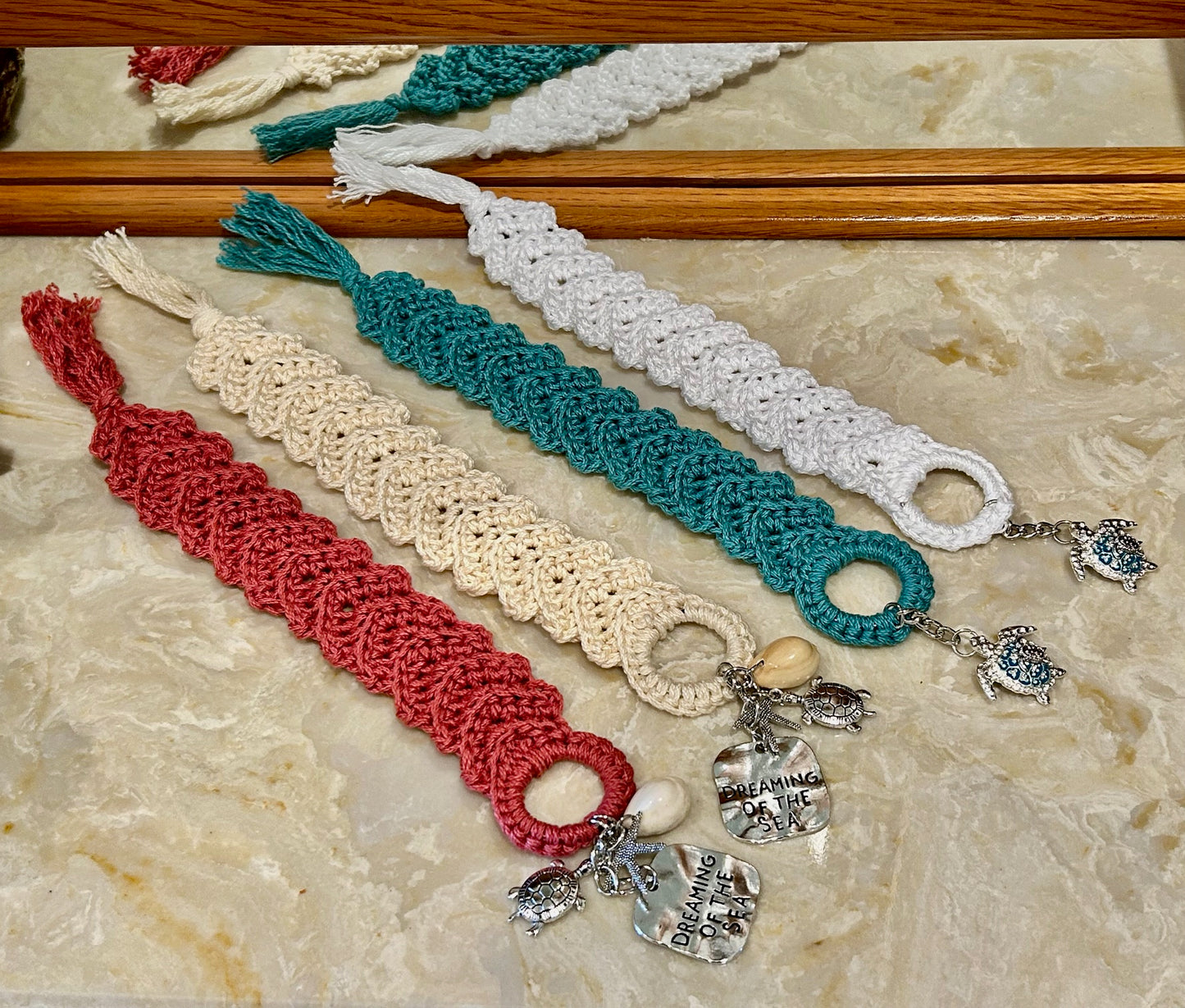 Crochet Bookmarks | Beach Accessories