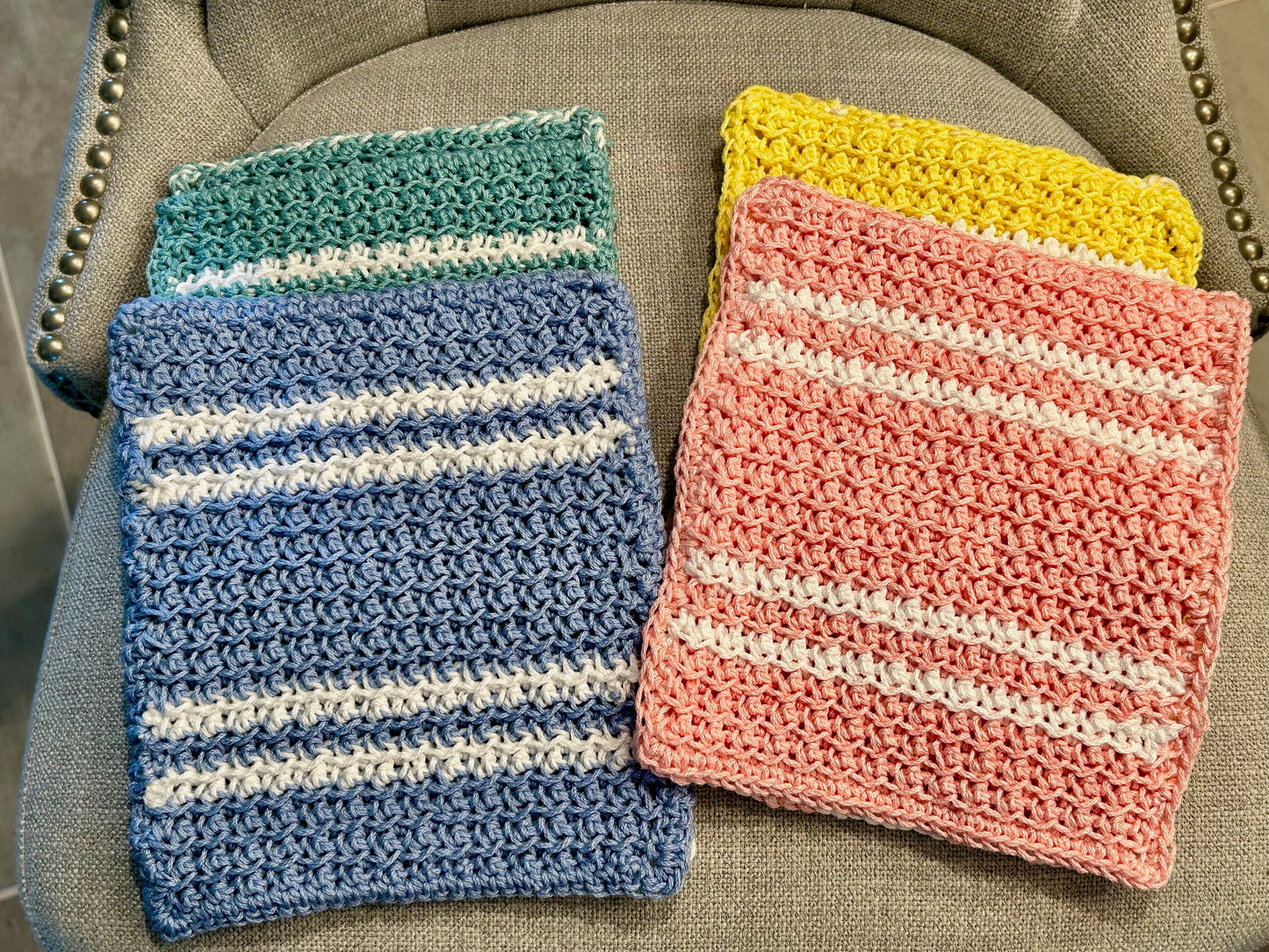 Crochet | Hand Towels| Dish Towels | Beach Theme | Unique