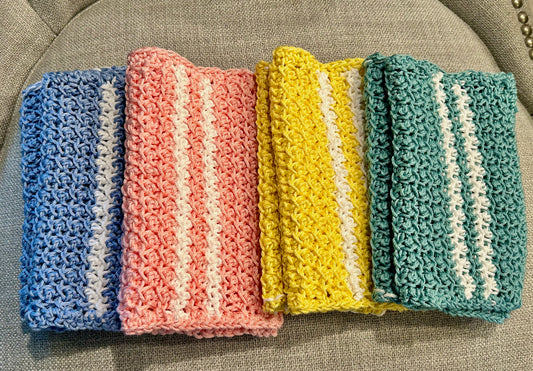 Crochet | Hand Towels| Dish Towels | Beach Theme | Unique