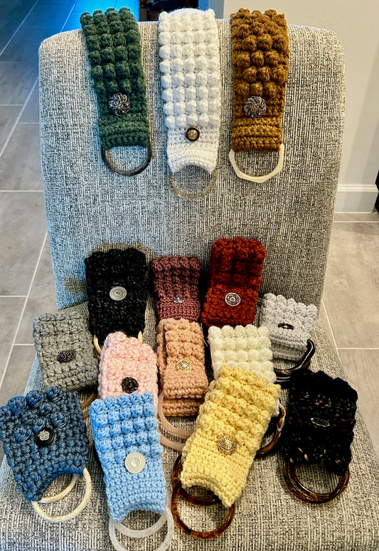 Crocheted TOWEL HOLDER better design with wider loop