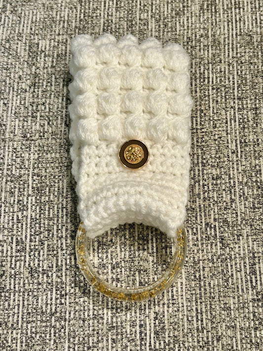 Crocheted TOWEL HOLDER better design with wider loop