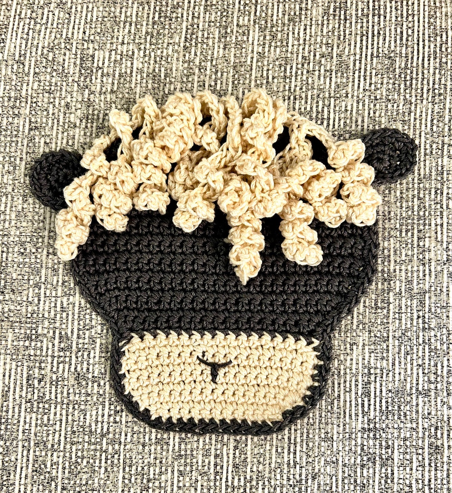 Crochet Potholder Hot Pads | Sheep | Farm Decor | Countertop | gift | Lamb | Unique