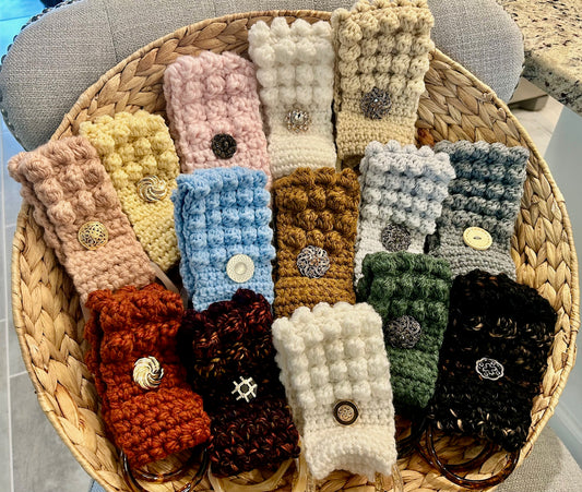 Crocheted TOWEL HOLDER better design with wider loop