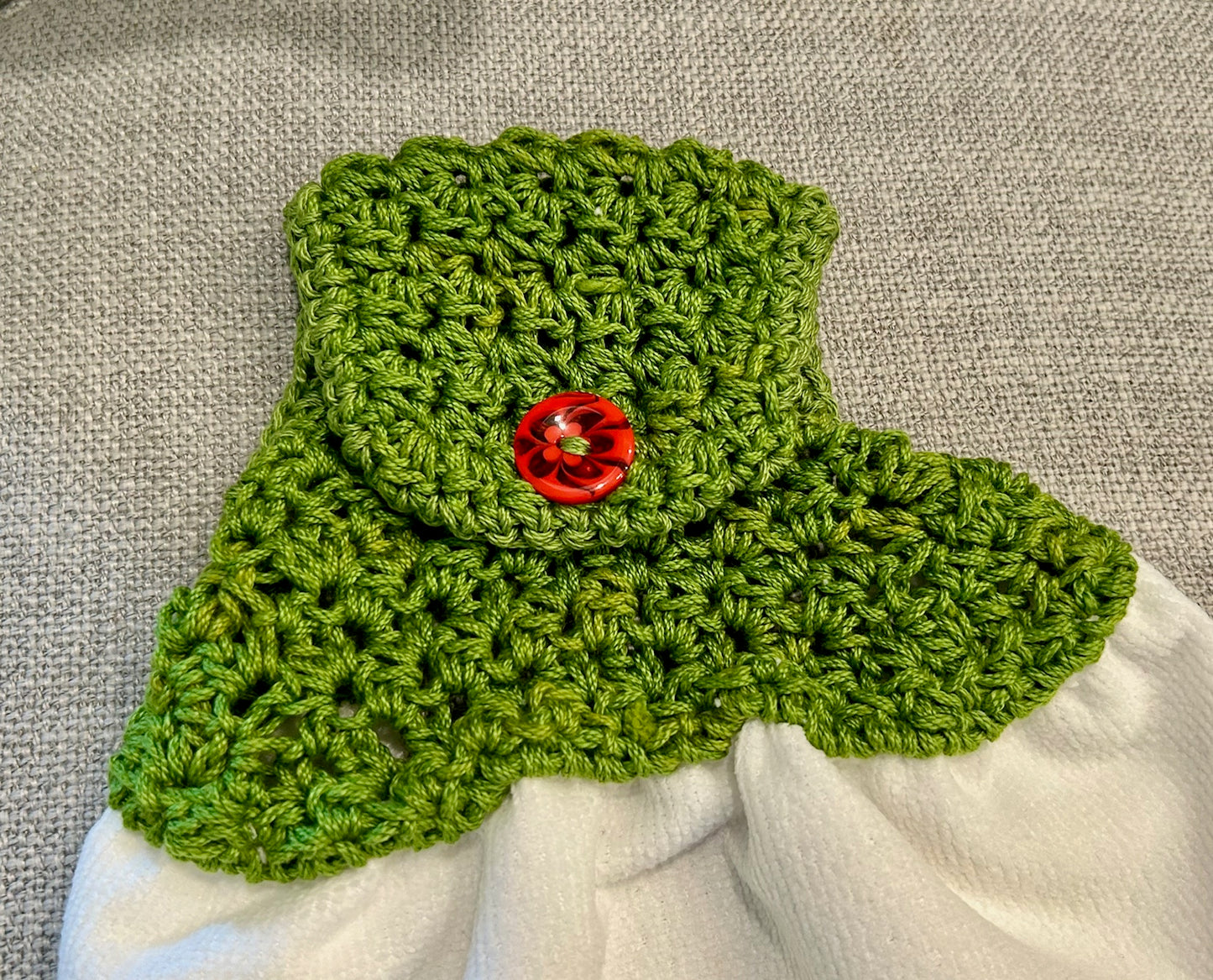 Crochet top | Kitchen towel | STRAWBERRY BASKET | Spring Summer Gift Home Decor