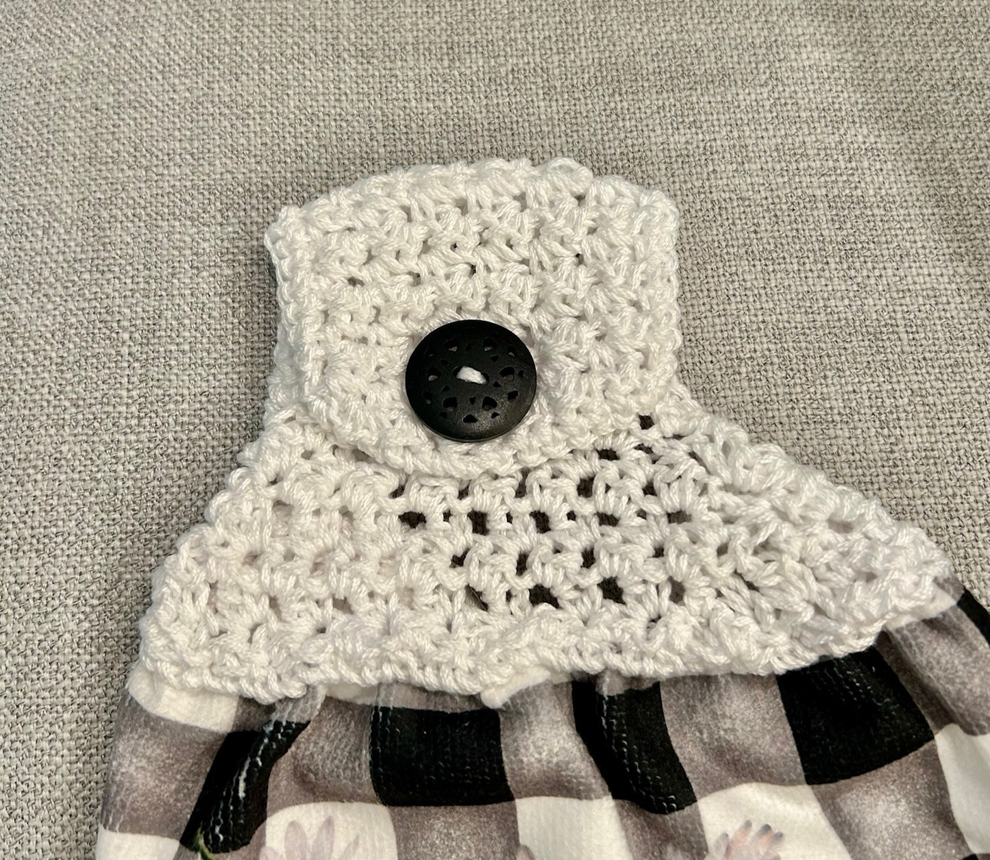 Crochet top | Kitchen towel | BEES GNOME HONEY | Spring Summer Gift Home Decor