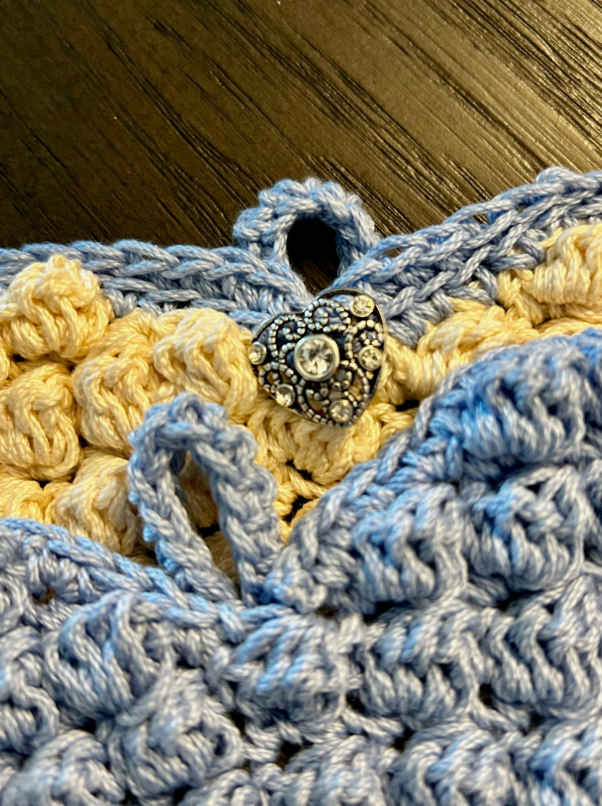 Crochet set of 2 | Hearts | Hot Pads | Countertop | gift |