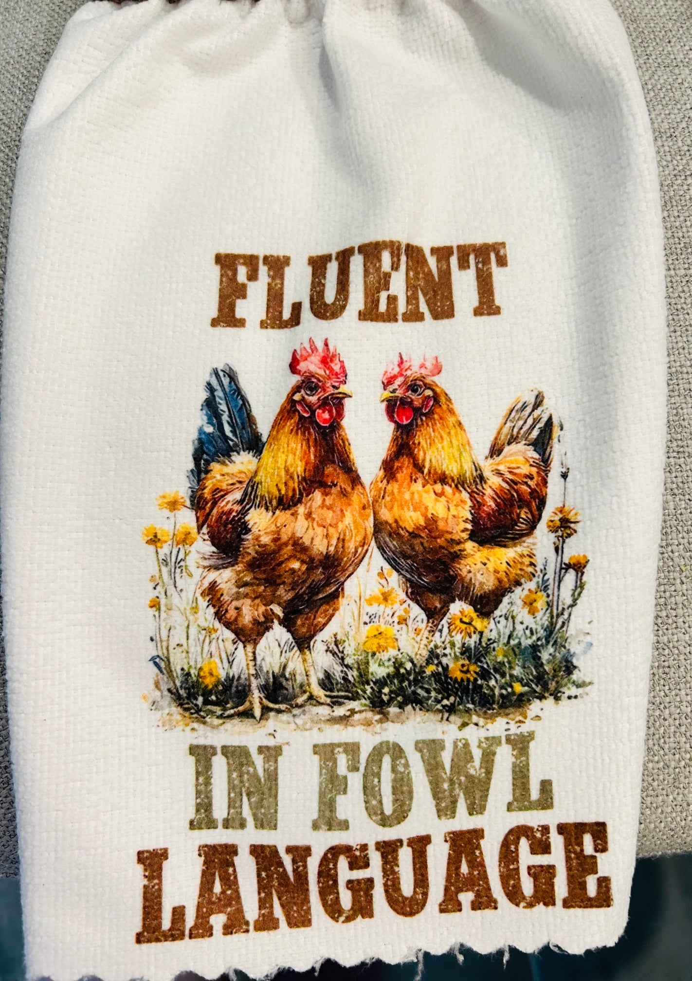Chicken Hen Rooster collection| Crochet top kitchen | Farm Life Fun Sayings| Home Decor Gift