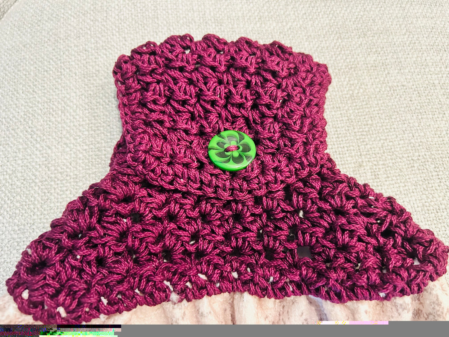 Crochet top | HALLOWEEN Home Decor| Kitchen Towels Gift - group 1