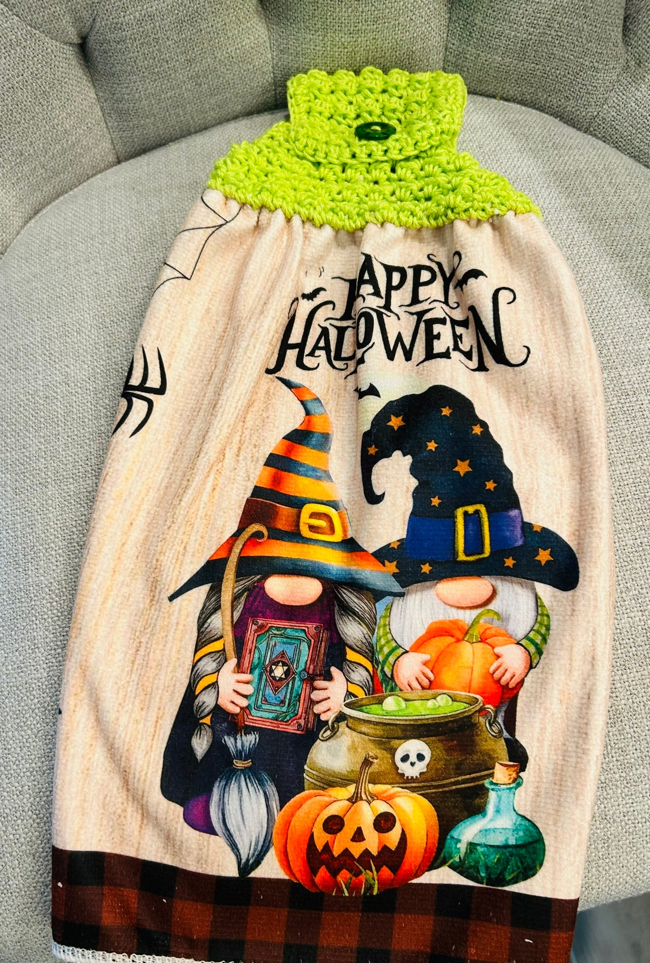 Crochet top | HALLOWEEN Home Decor| Kitchen Towels Gift - group 1