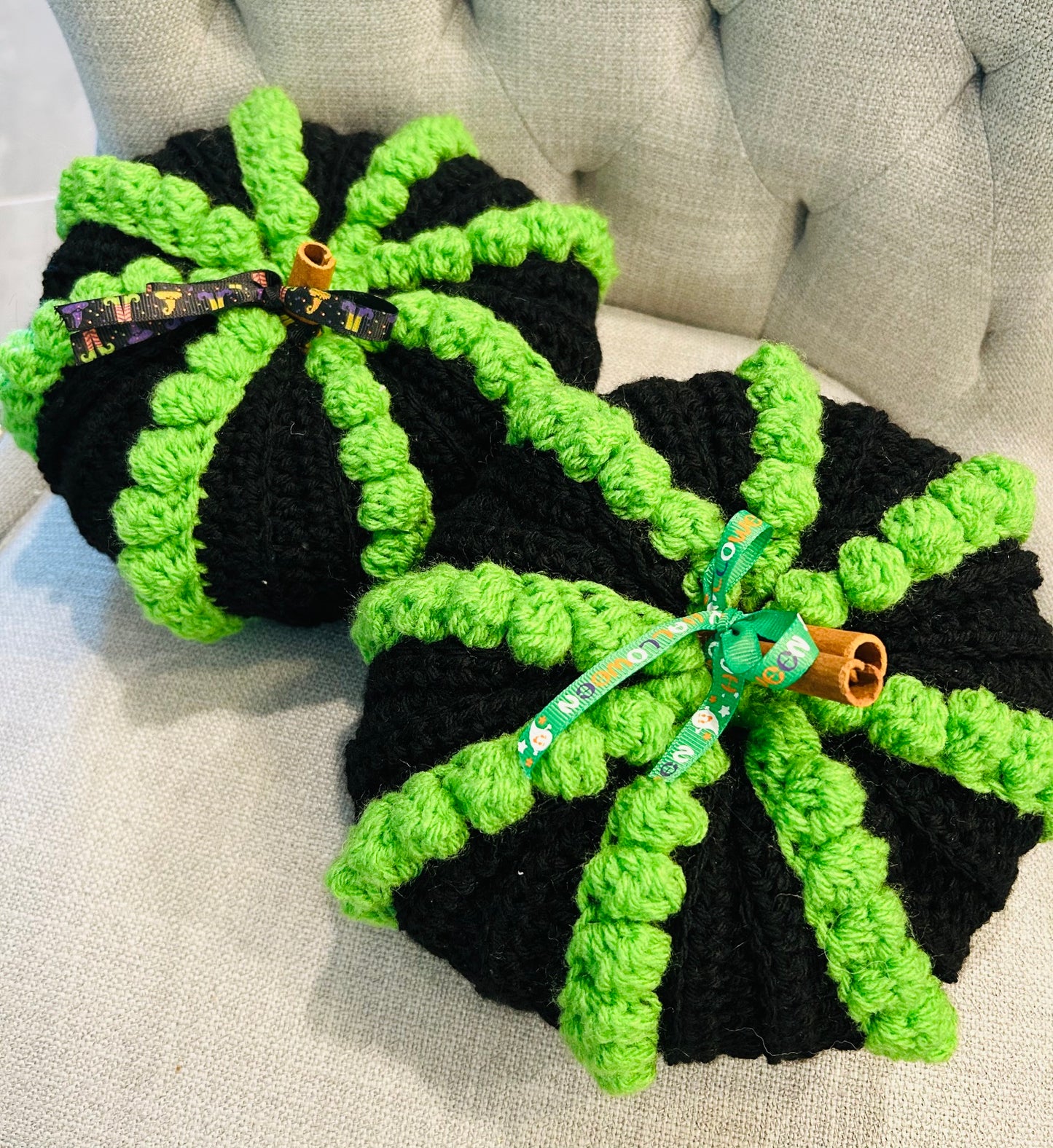 Crochet PUMPKINS | HALLOWEEN Decor | Handmade Reusable | Fun Gift