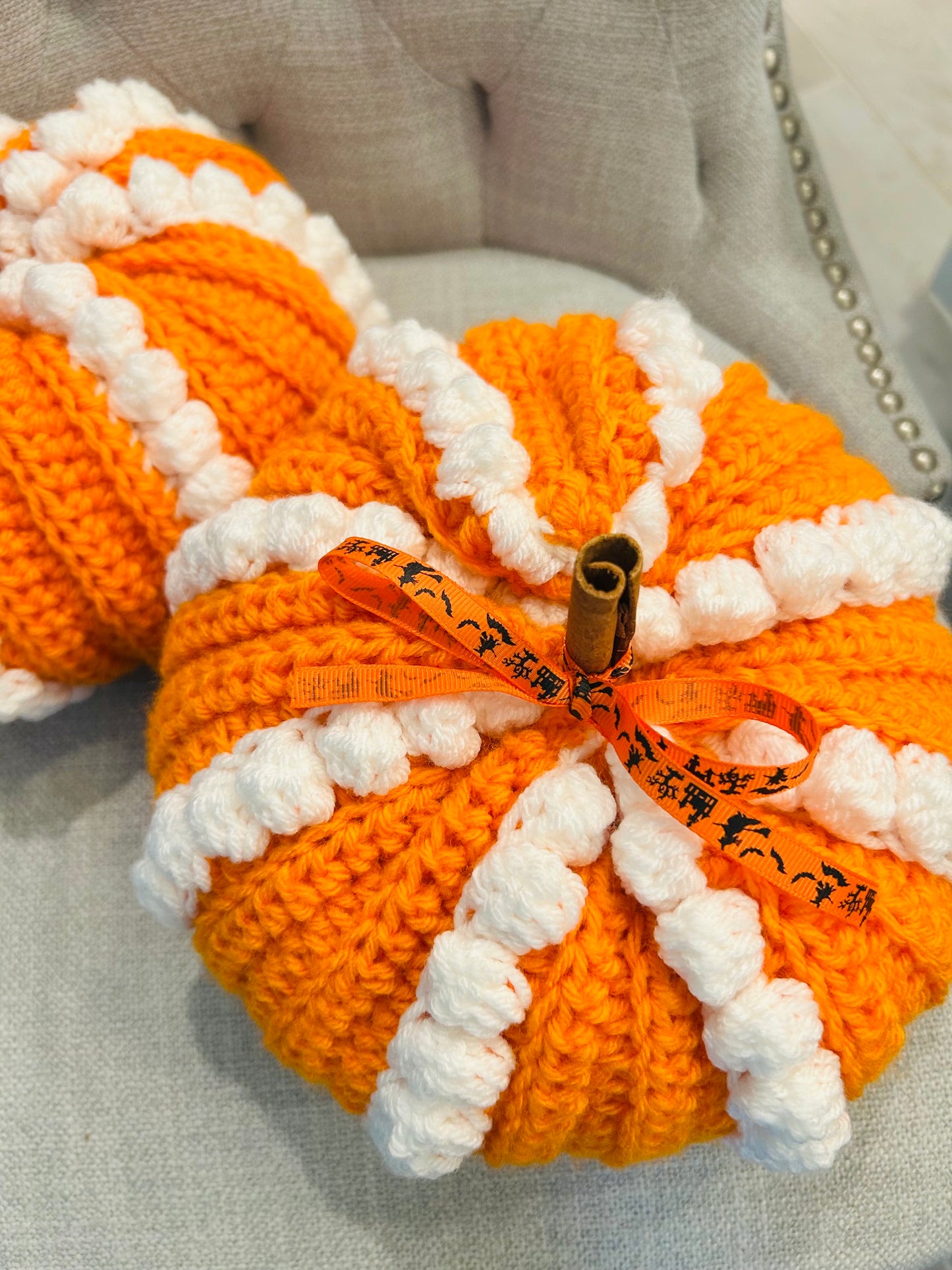 Crochet PUMPKINS | HALLOWEEN Decor | Handmade Reusable | Fun Gift