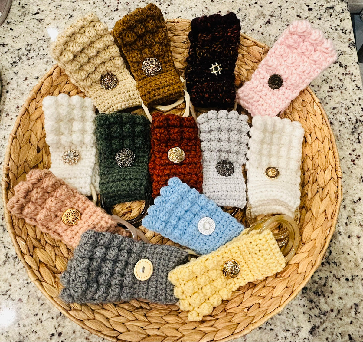 Crocheted TOWEL HOLDER better design with wider loop