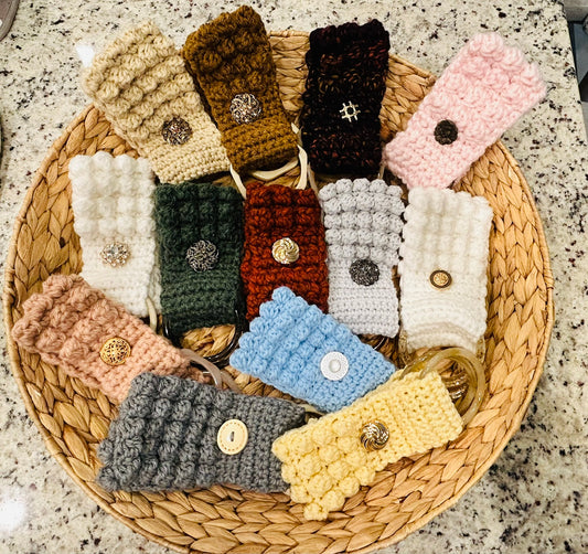 Crocheted TOWEL HOLDER better design with wider loop