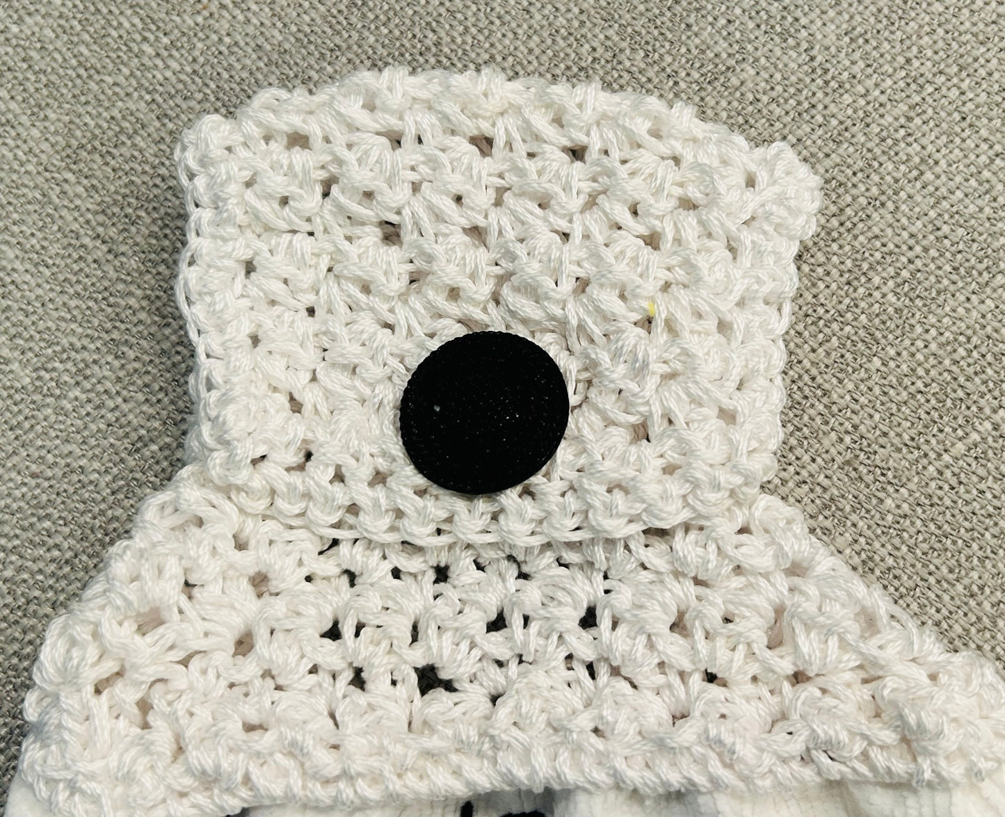 Crochet top kitchen towel | FARM LIFE Cows Fun | Home Decor Gift