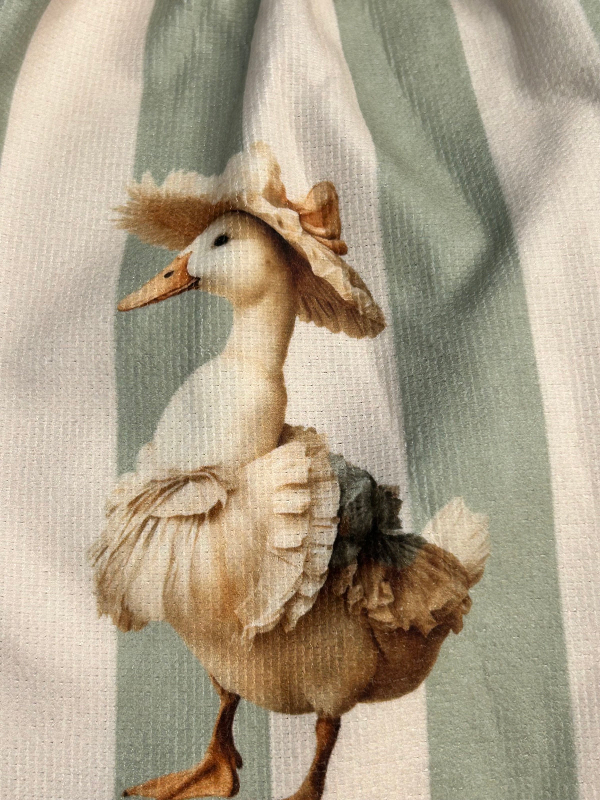 Crochet Top Kitchen towel | Duck Goose Mallard | Farm Life |Home Decor Gift