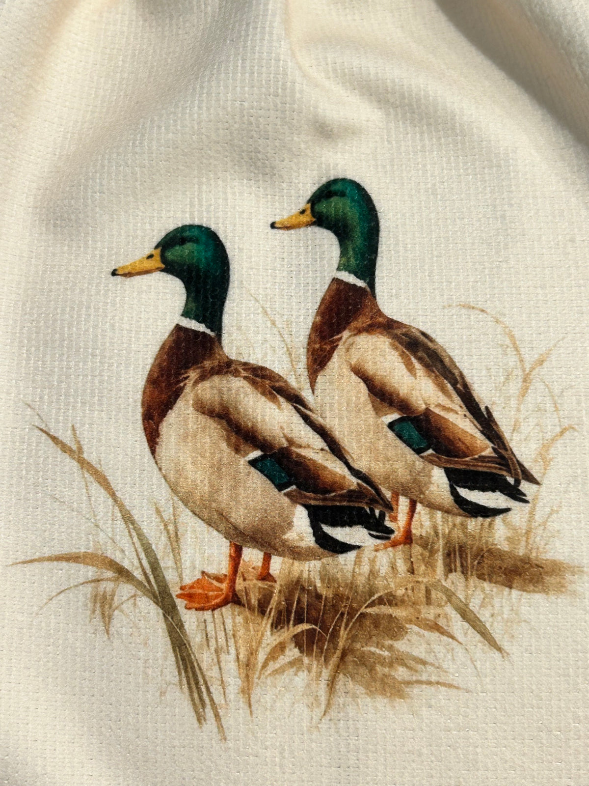 Crochet Top Kitchen towel | Duck Goose Mallard | Farm Life |Home Decor Gift
