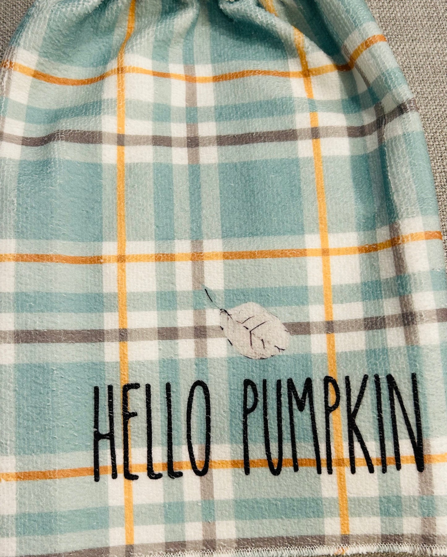 Crochet top | Kitchen towels | FALL COLORS Pumpkins | Home Decor Gift