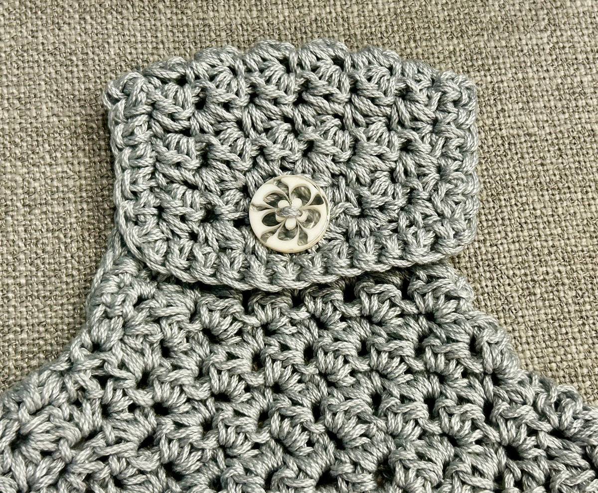 Crochet top | Kitchen towels | Baby Blue PUMPKINS | Home Decor Gift