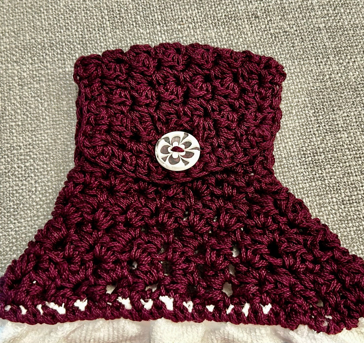 Crochet top | Kitchen towels | Bright Orange PUMPKINS | Home Decor Gift