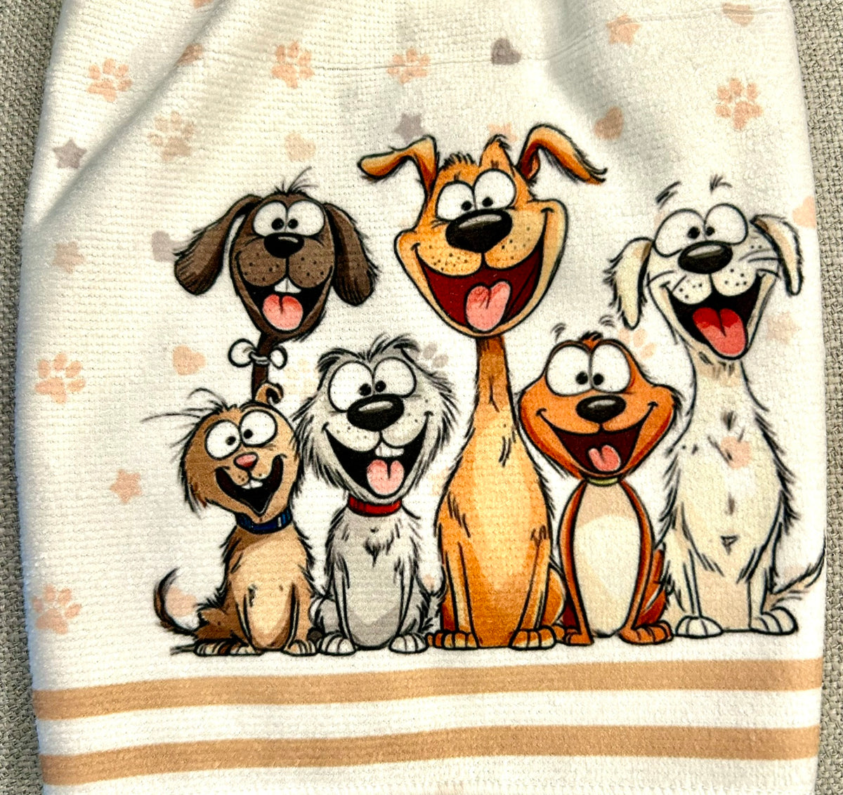Crochet top | Kitchen towel | CARTOON CATS and DOGS | Fun Gift Home Decor