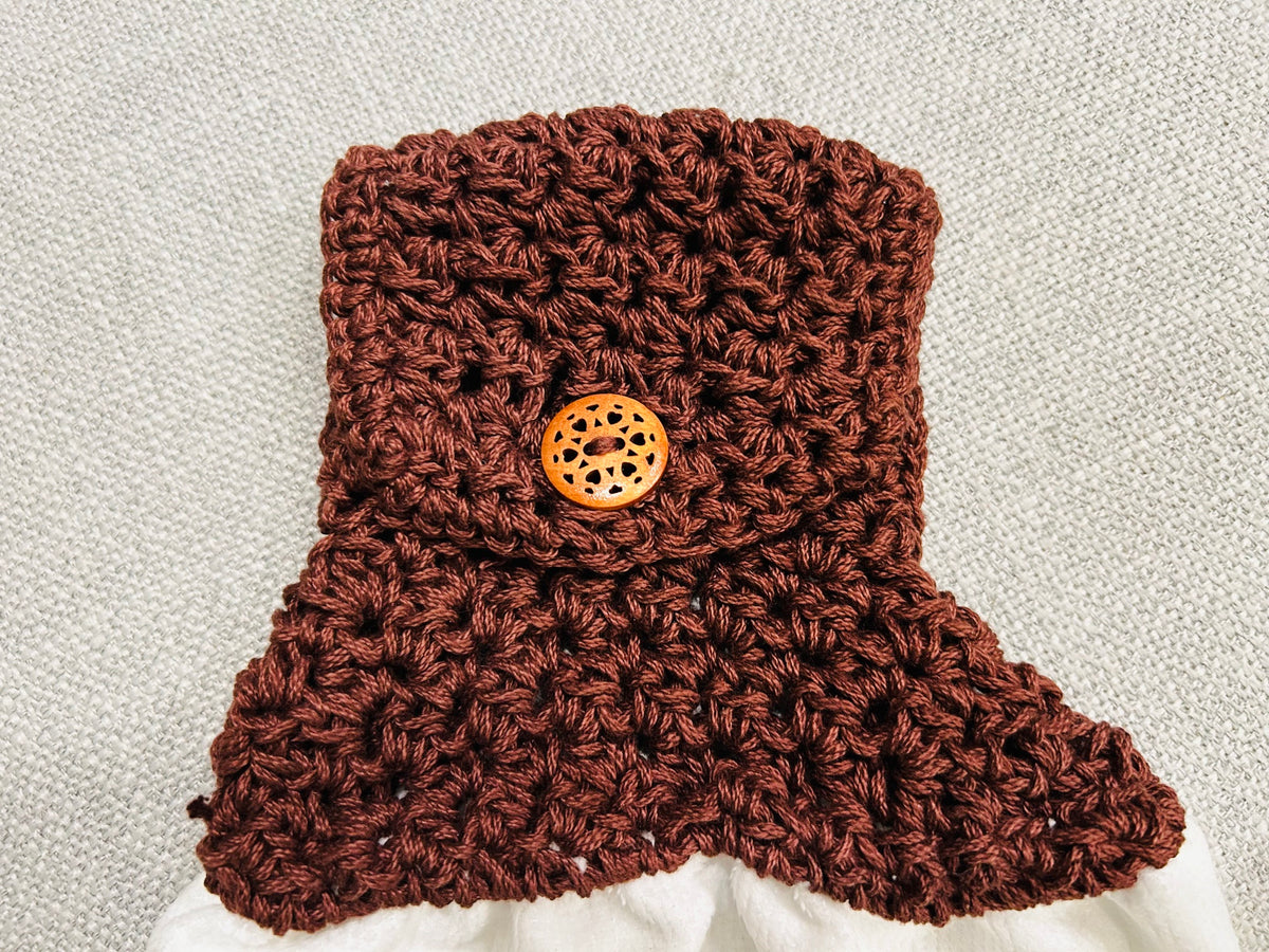 Cow Collection | Crochet Top Kitchen towel | FALL Highland Cows Baby | Home Decor Gift