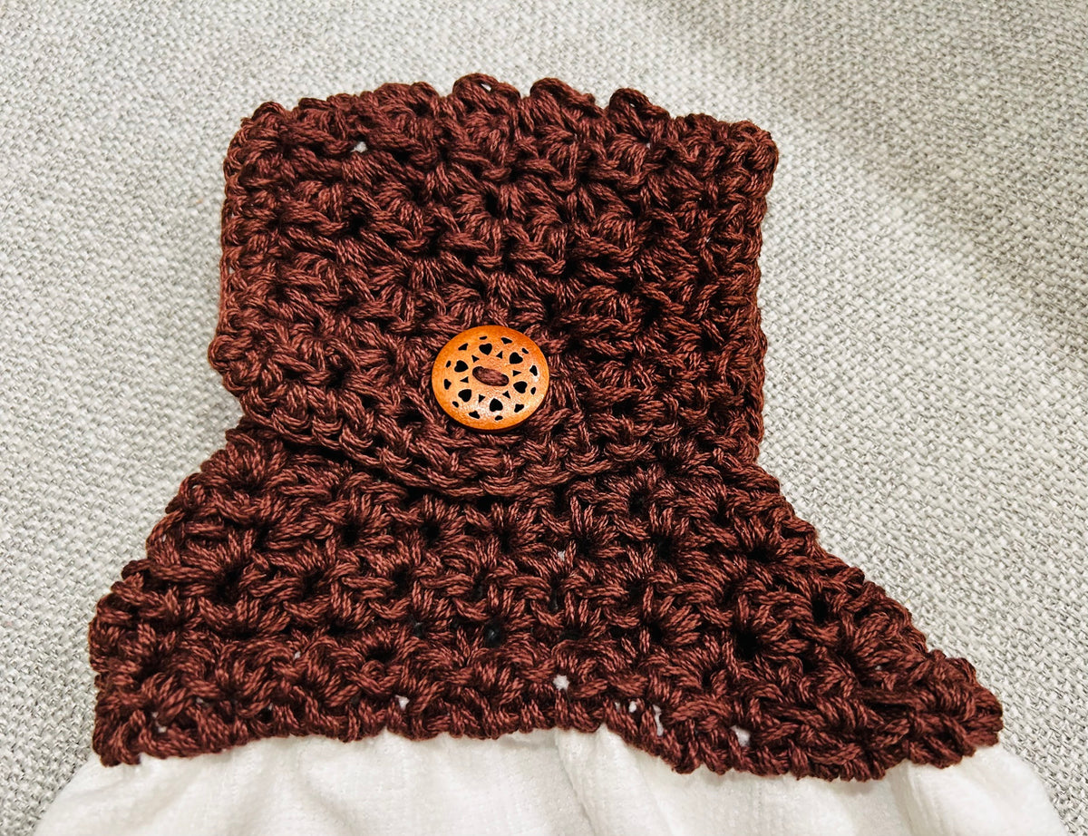 Cow Collection | Crochet Top Kitchen towel | FALL Highland Cows Baby | Home Decor Gift