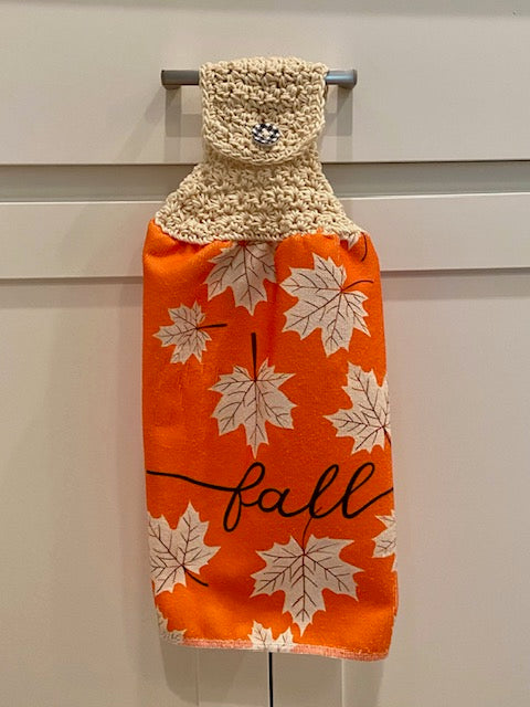 Crochet top kitchen towels | Fall | Home Decor