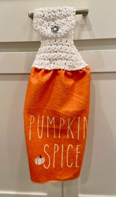 Crochet top kitchen towels | Fall | Home Decor